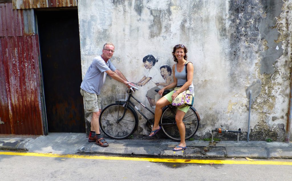 Georgetown and its great mural art, Pulau Penang - Malaysia