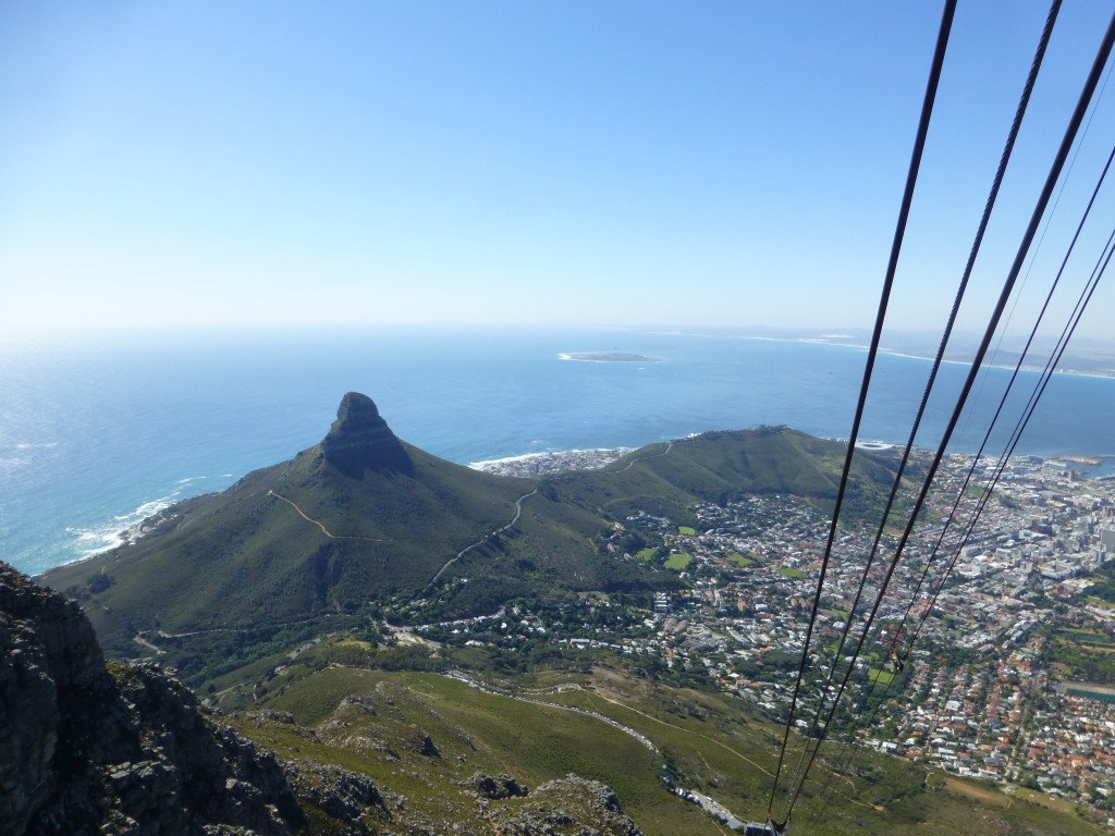 Going Up Table Mountain, Cape Town - South Africa