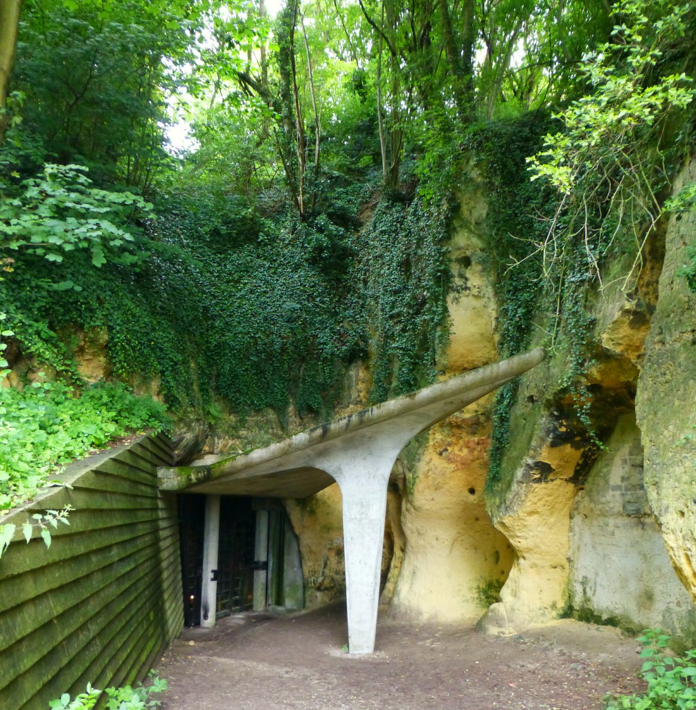 Entrance Zonnegrot Cave, Maastricht