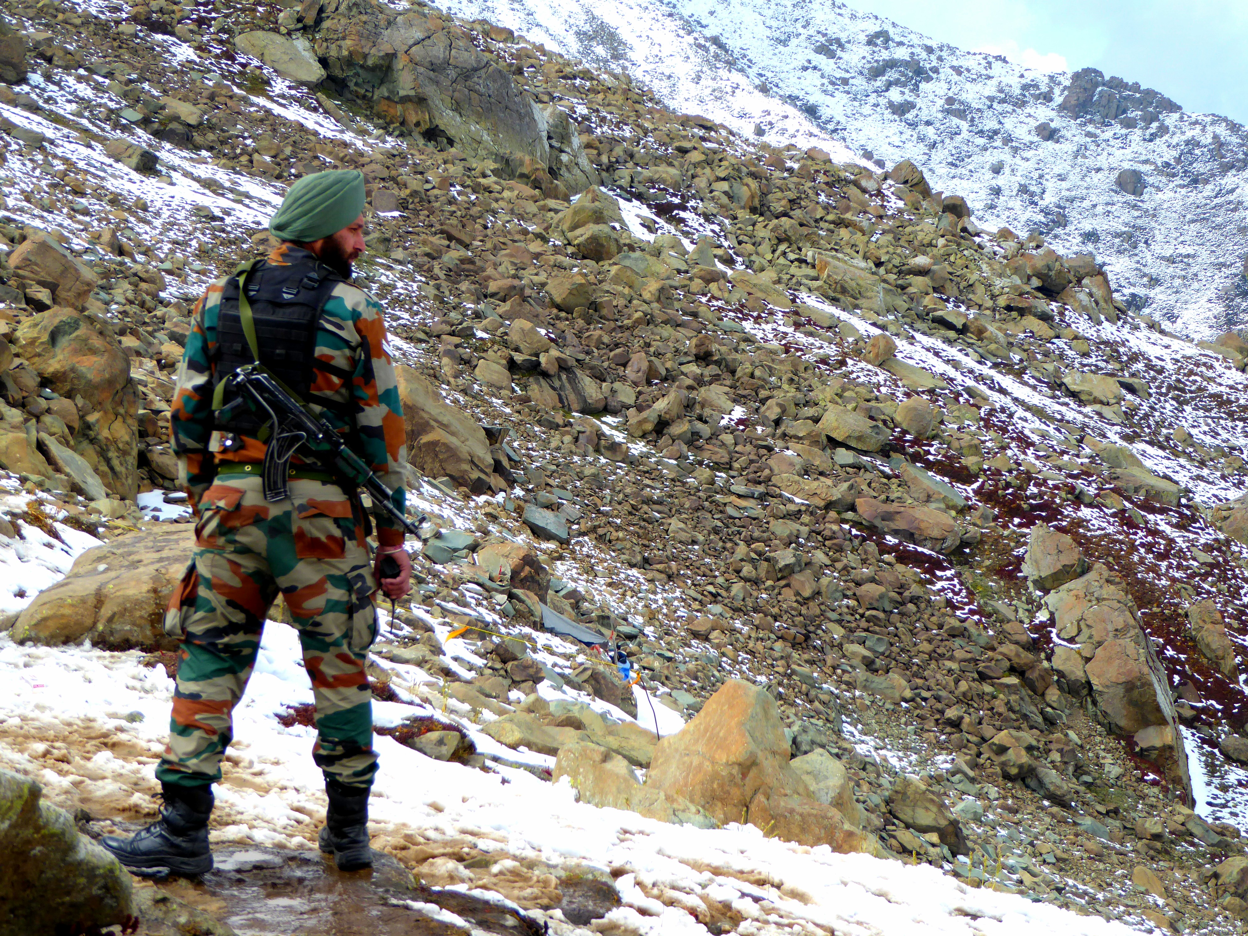 Sikh Army Man / Safe Travel