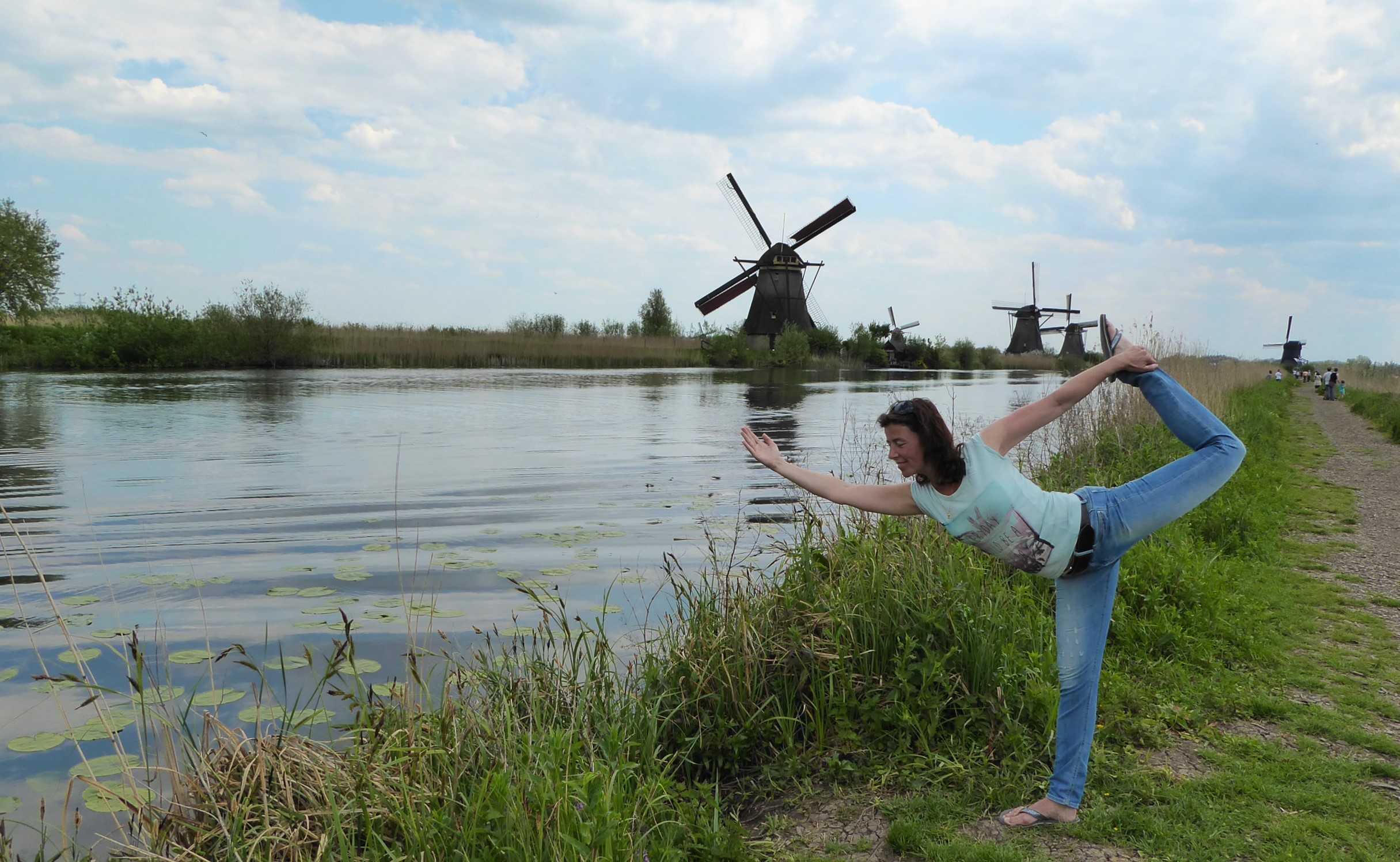 Kinderdijk - Nederland - Yoga
