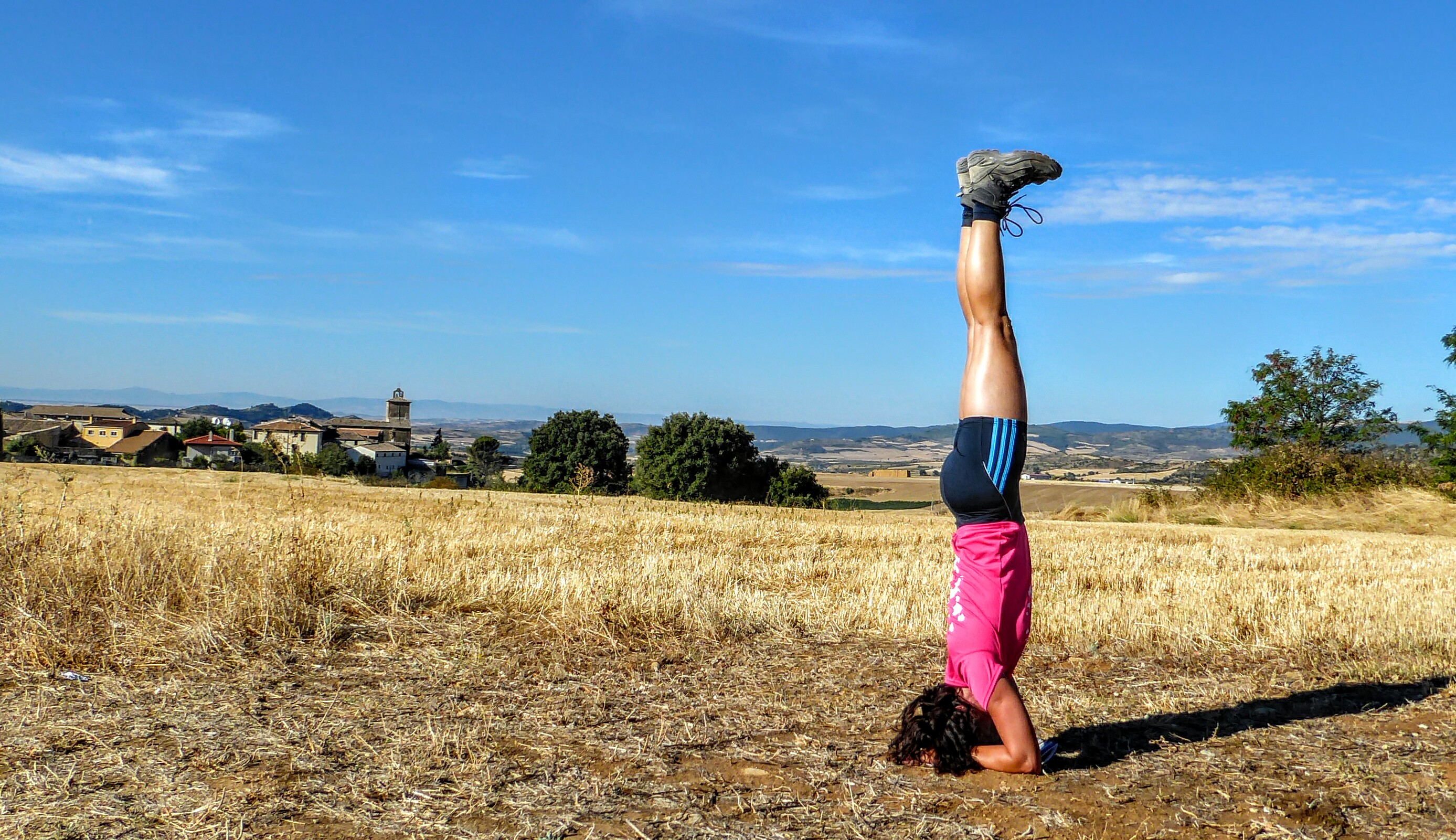 Yogaposes on the Camino