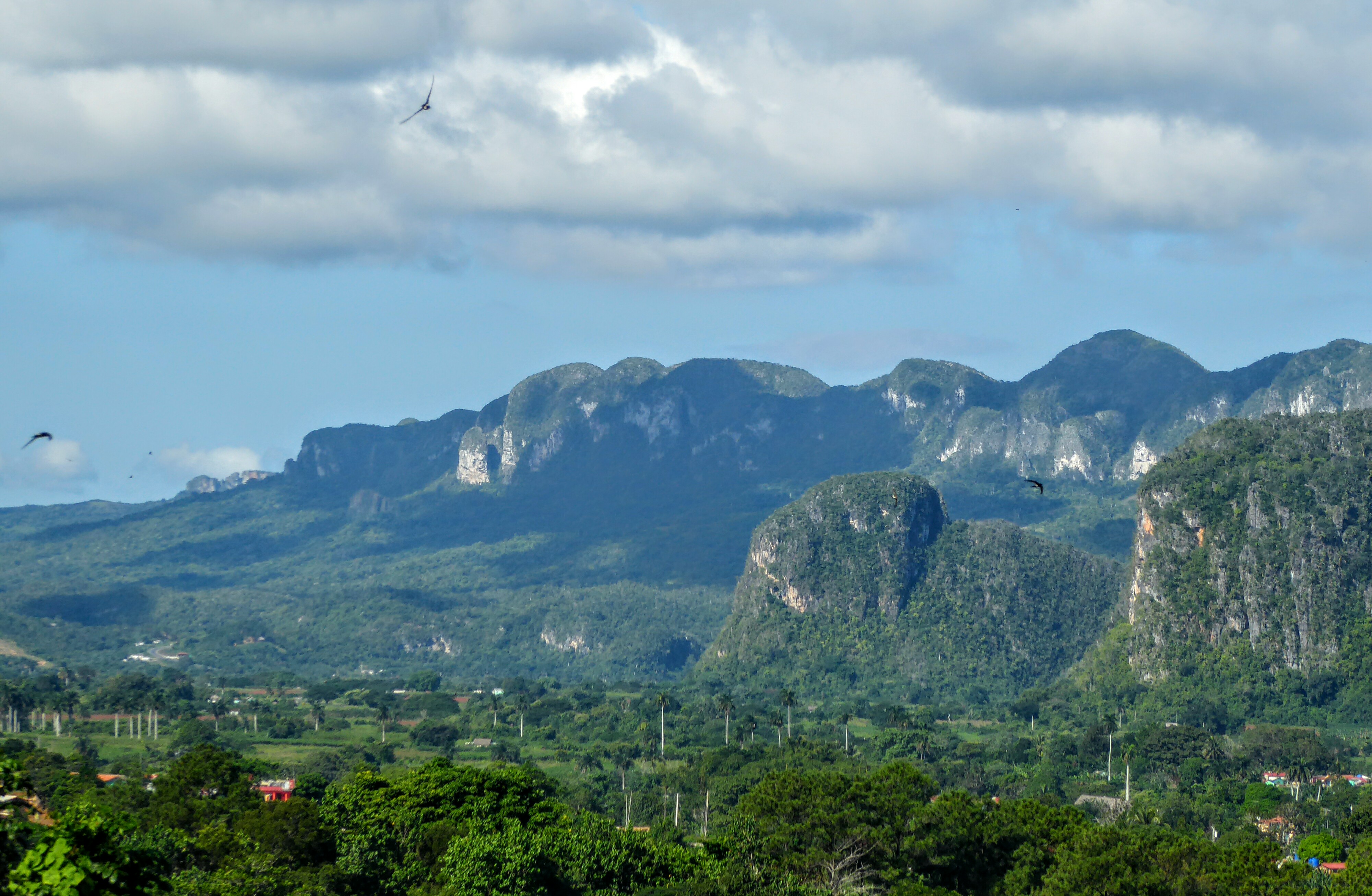 Cuba, View over Valle Vinales