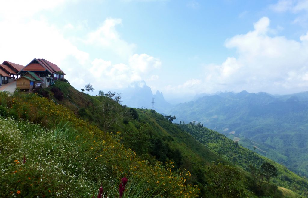 Best view!! Toilet in Laos