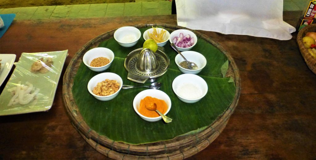 Cooking class at the Red Bridge in Hoi An, Vietnam