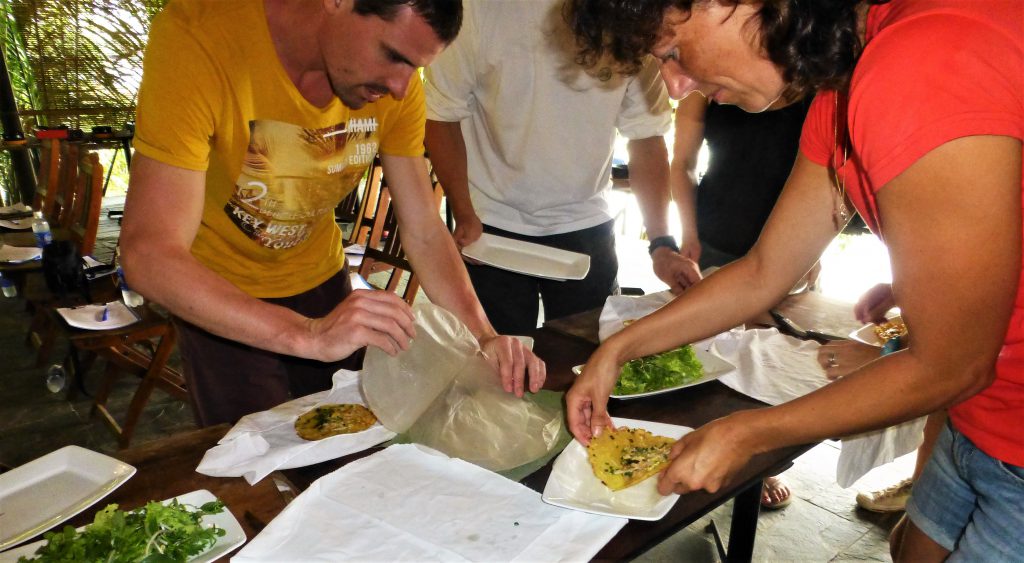 Cooking class at the Red Bridge in Hoi An, Vietnam