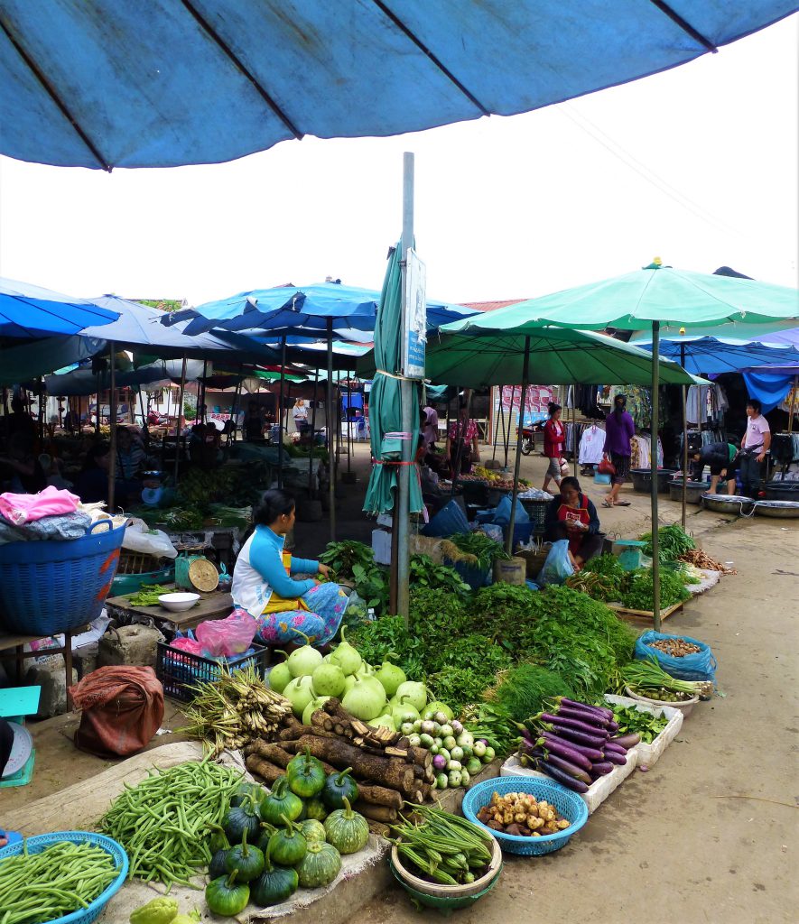 markets, Vietnam - Laos