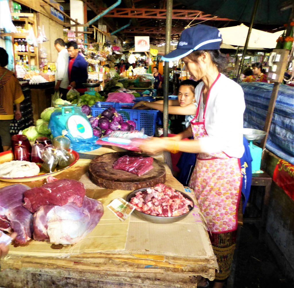 markets, Vietnam - Laos