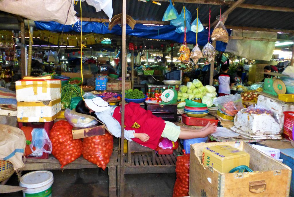 markets, Vietnam - Laos