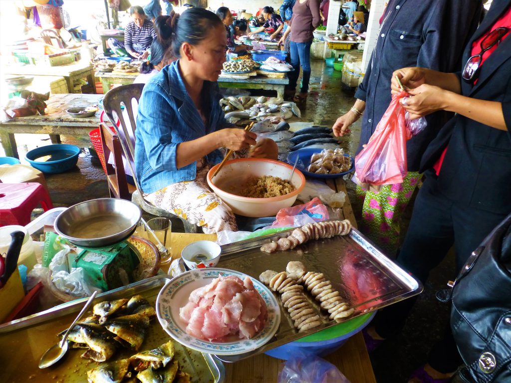 markets, Vietnam - Laos