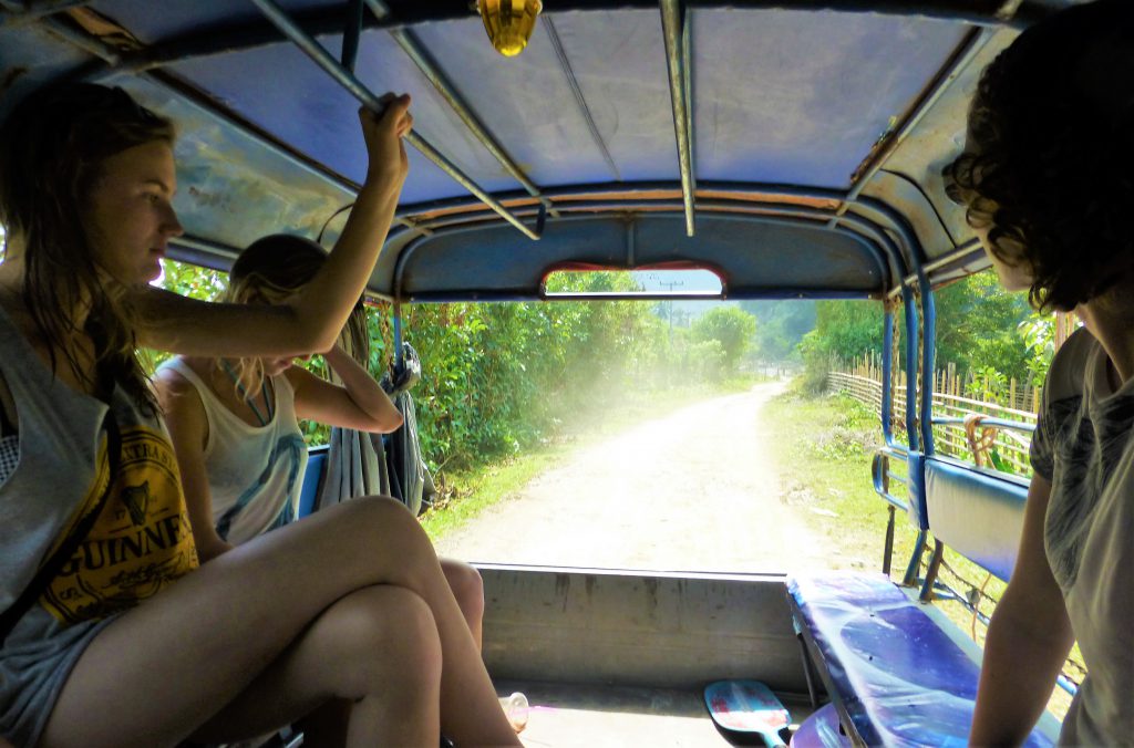 Tubing in Vang Vieng - Laos