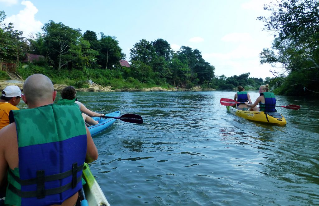 Tubing in Vang Vieng - Laos