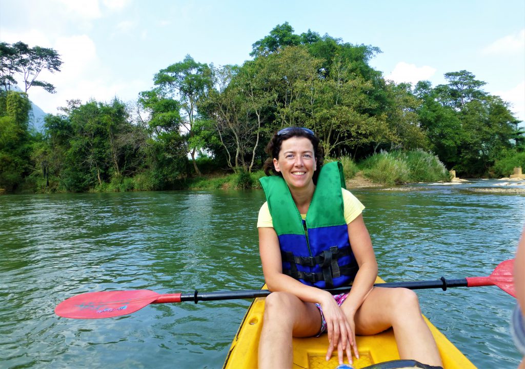 Tubing in Vang Vieng - Laos