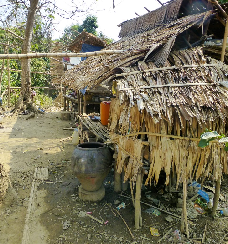 Fishermen village near Chaung Tha, Myanmar