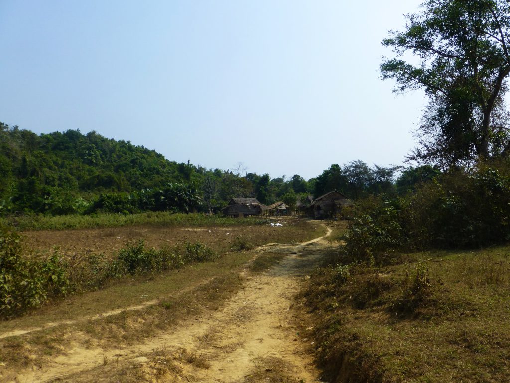 Fishermen village near Chaung Tha, Myanmar