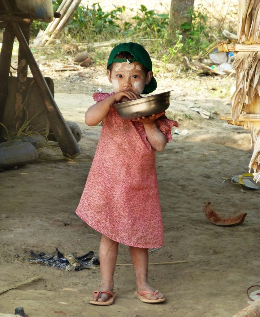 Fishermen village near Chaung Tha, Myanmar