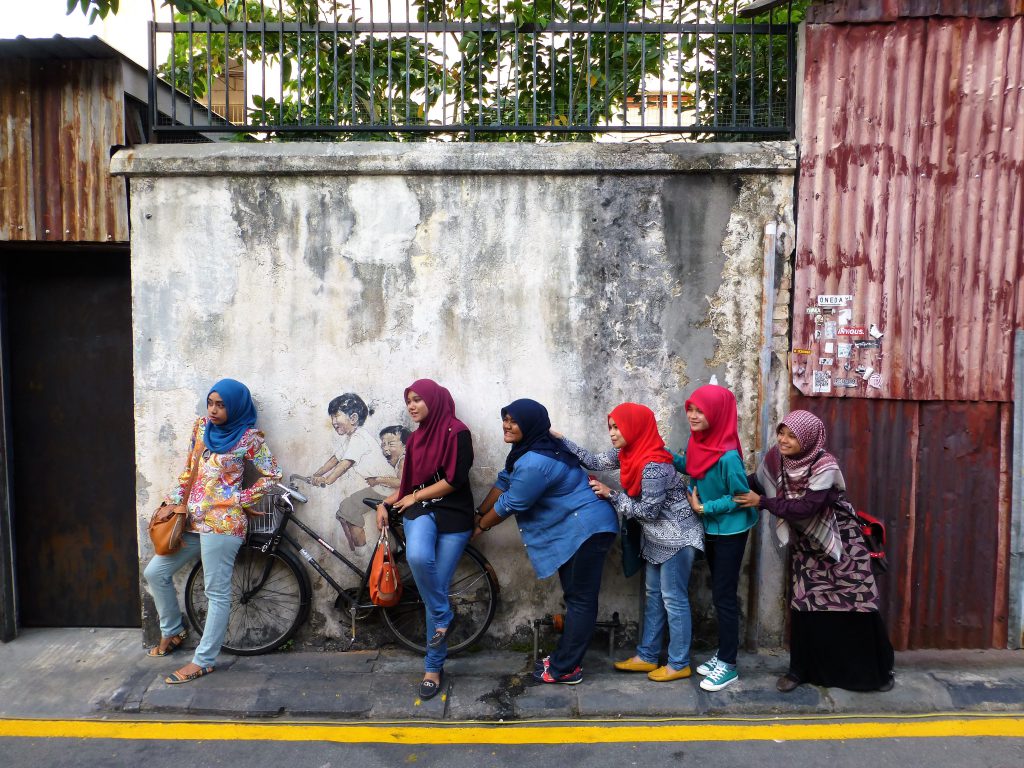 Georgetown en de geweldige streetart - Pulau Penang, Maleisië