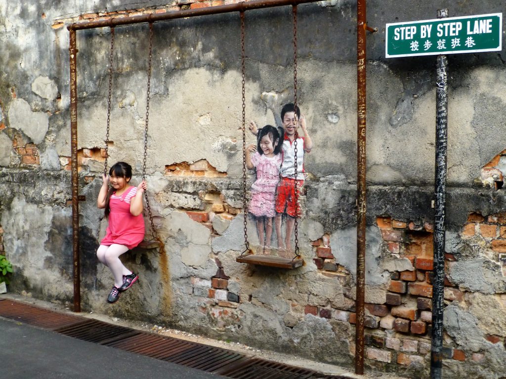 Georgetown and its great mural art, Pulau Penang - Malaysia