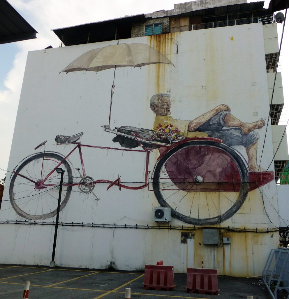 Street art Penang - Bezoek Georgetown - Pulau Penang, Maleisië