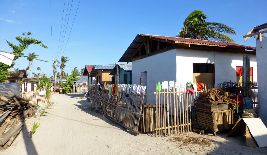 The desastrous results of the tyfoon Haiyan, Malapascua. Cebu -Phillipines