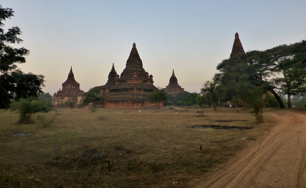 Walking To My First Sunrise at Bagan, Myanmar