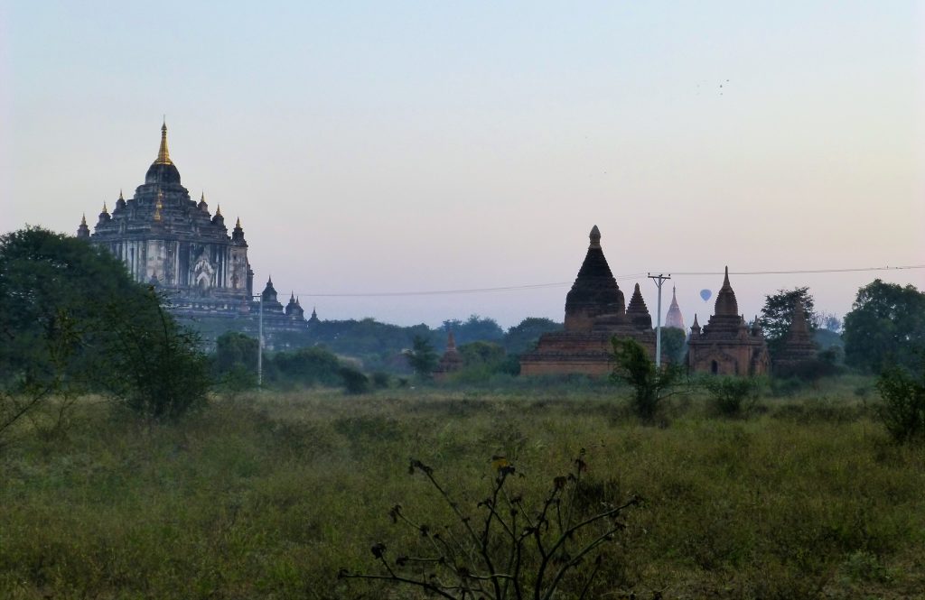 Walking To My First Sunrise at Bagan, Myanmar