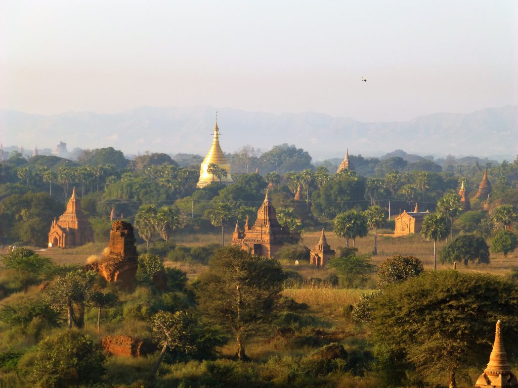 Walking To My First Sunrise at Bagan, Myanmar