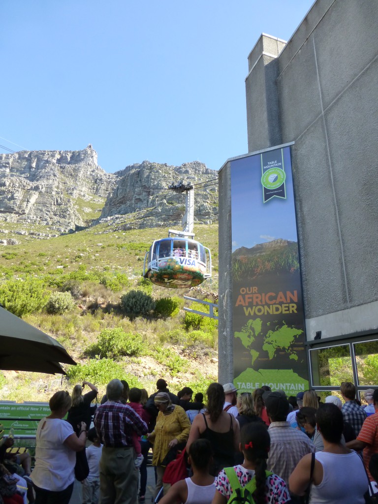 Going Up Table Mountain, Cape Town - South Africa