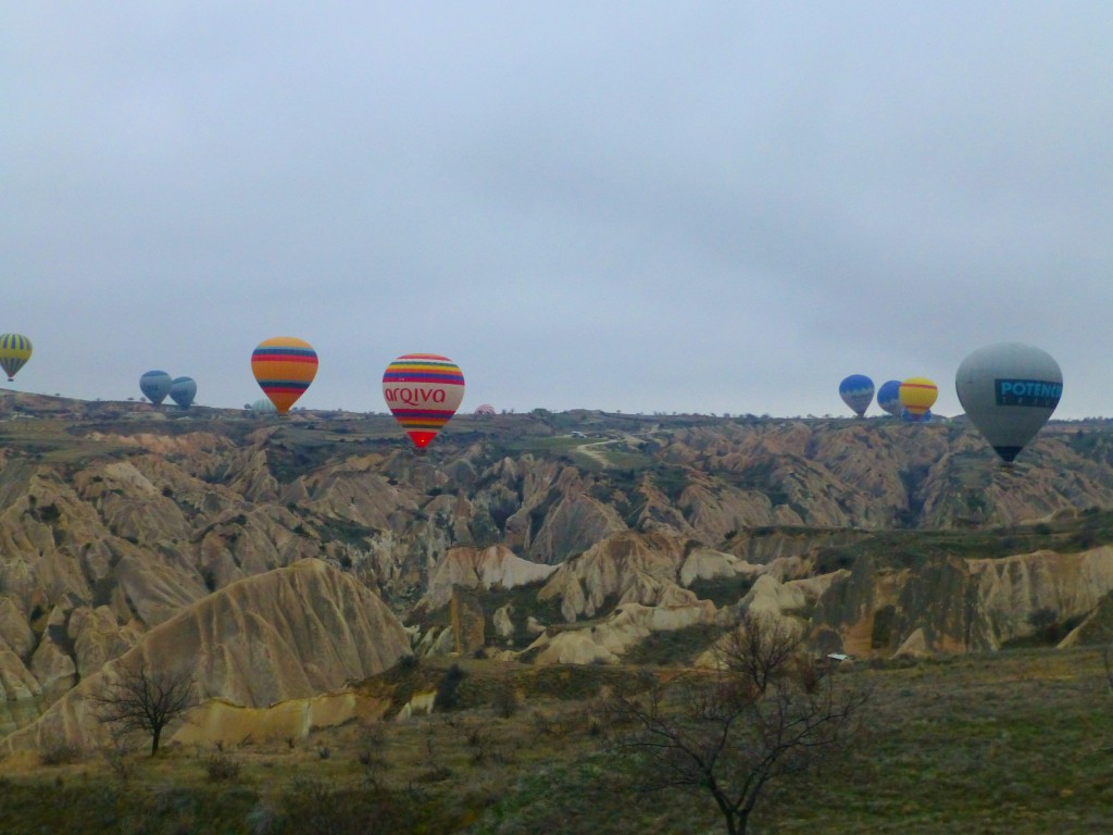 Ballooning over the great Cappadocia