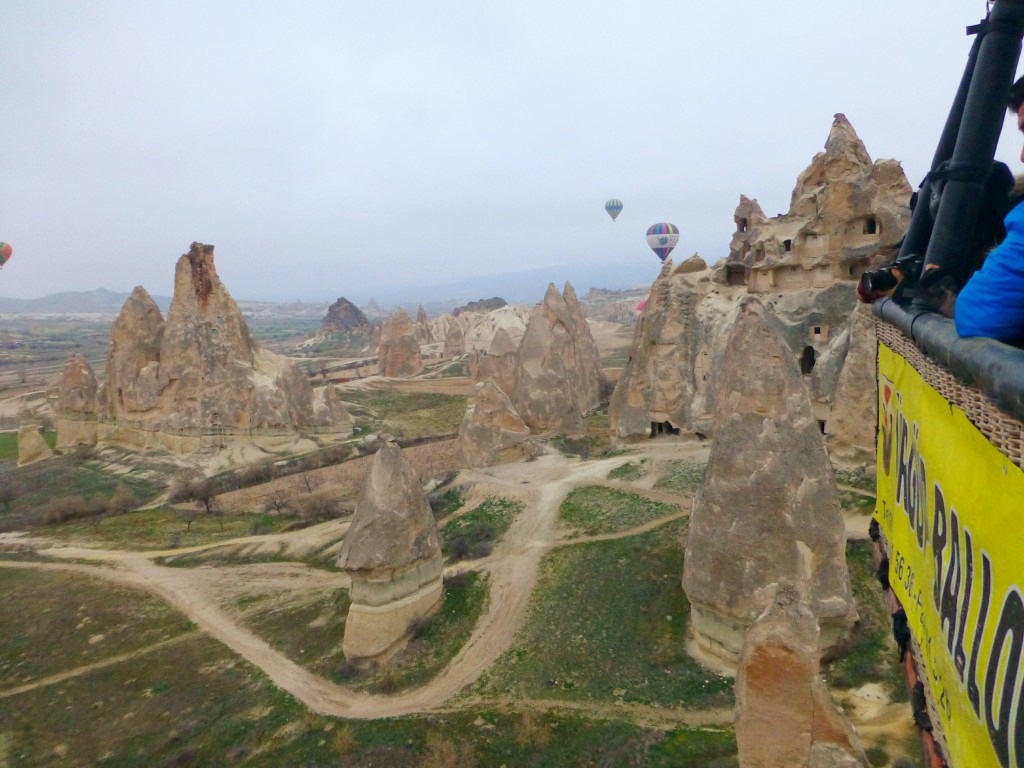 Ballonvaart over Cappadocië tijdens zonsopgang - Turkije