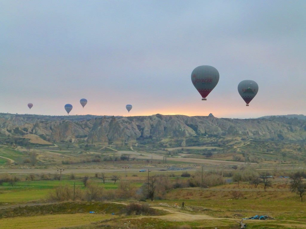 Sunrise over Cappadocia