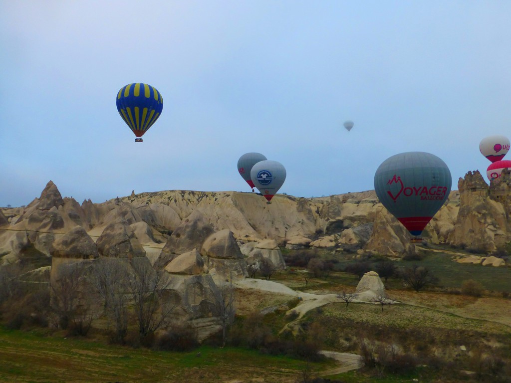 Ballooning over the great Cappadocia