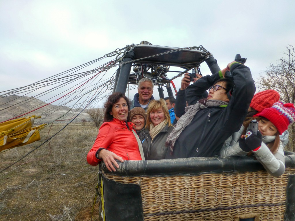 Ballooning over the great Cappadocia