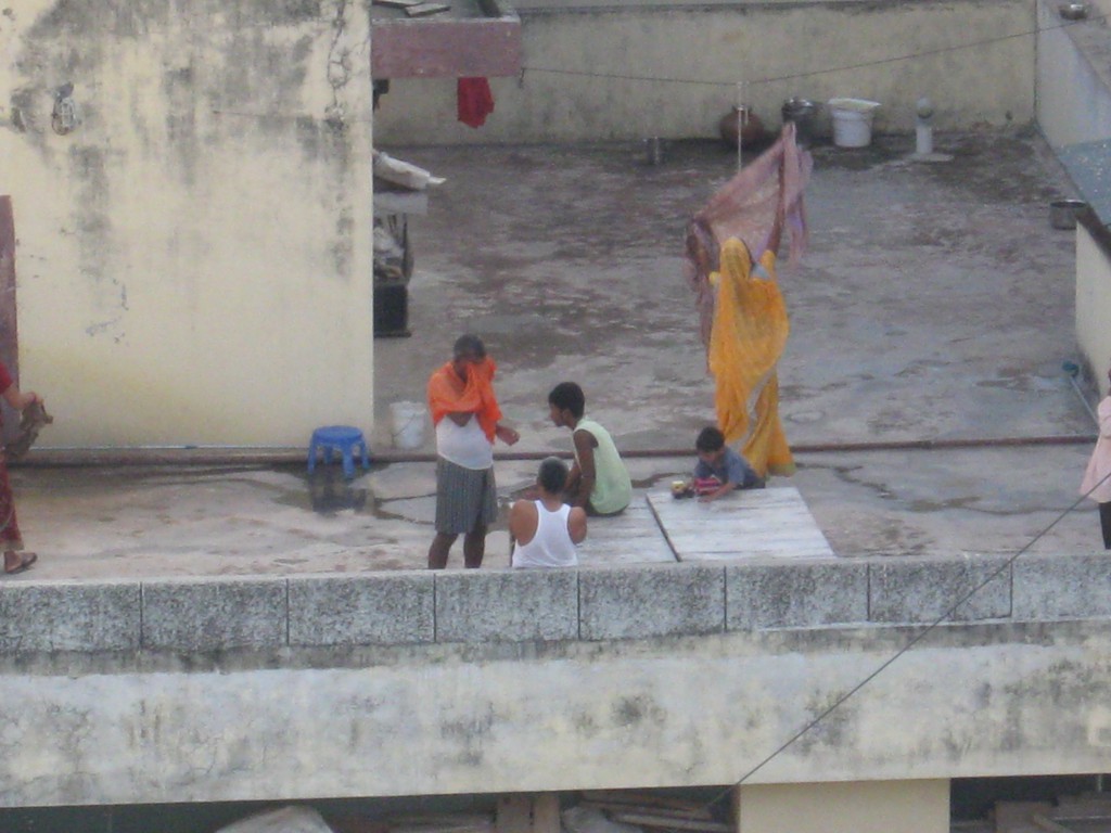 Eclipse at the Ganges