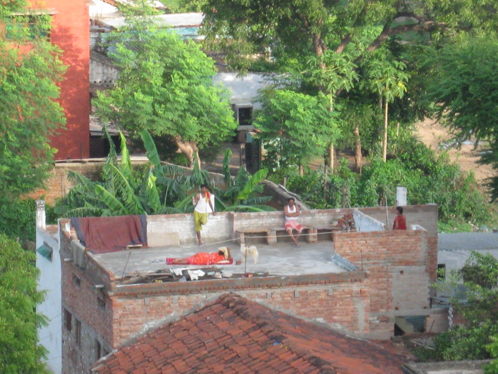 Eclipse at the Ganges