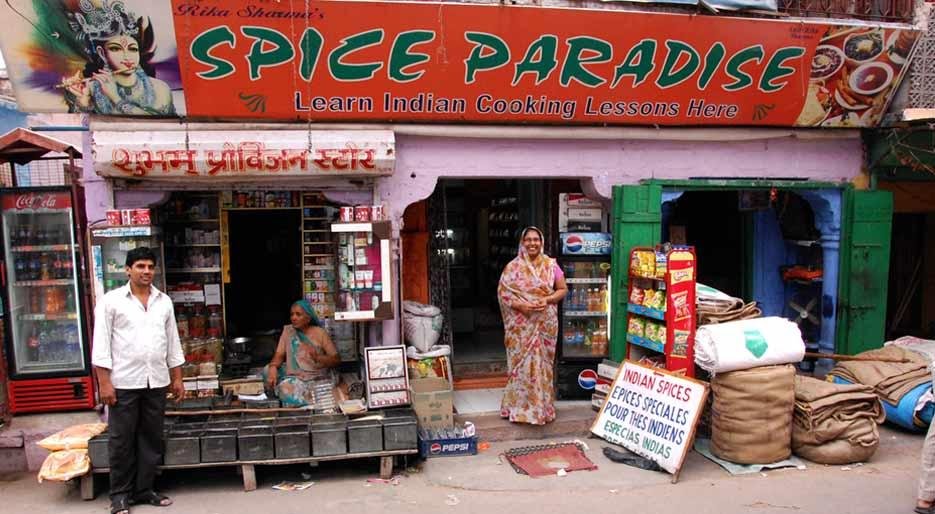 Kookles bij Spice Paradise in Jodhpur, India