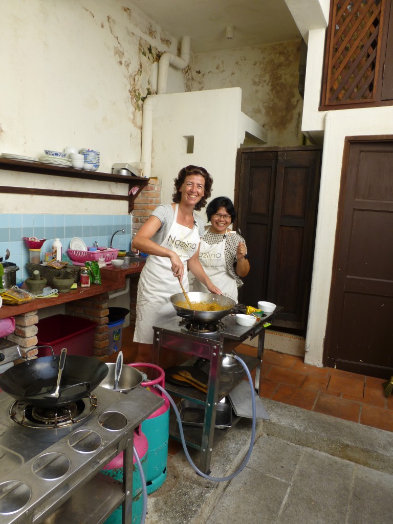 Cookingclass at Penang, Pickles and Spices, Nazlina