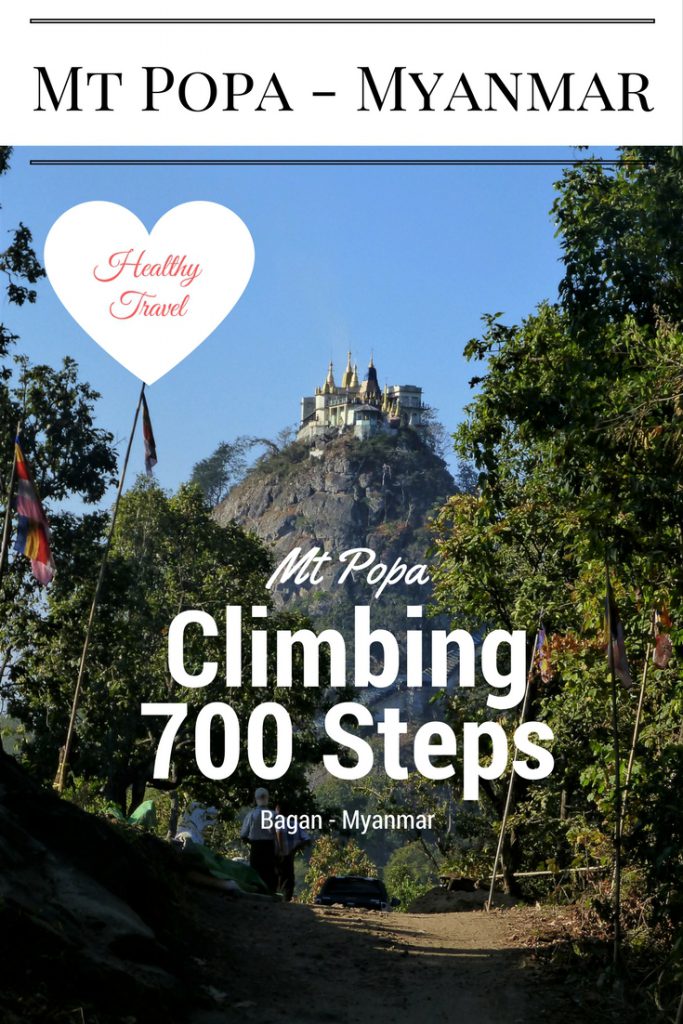 Climbing the 700 steps 