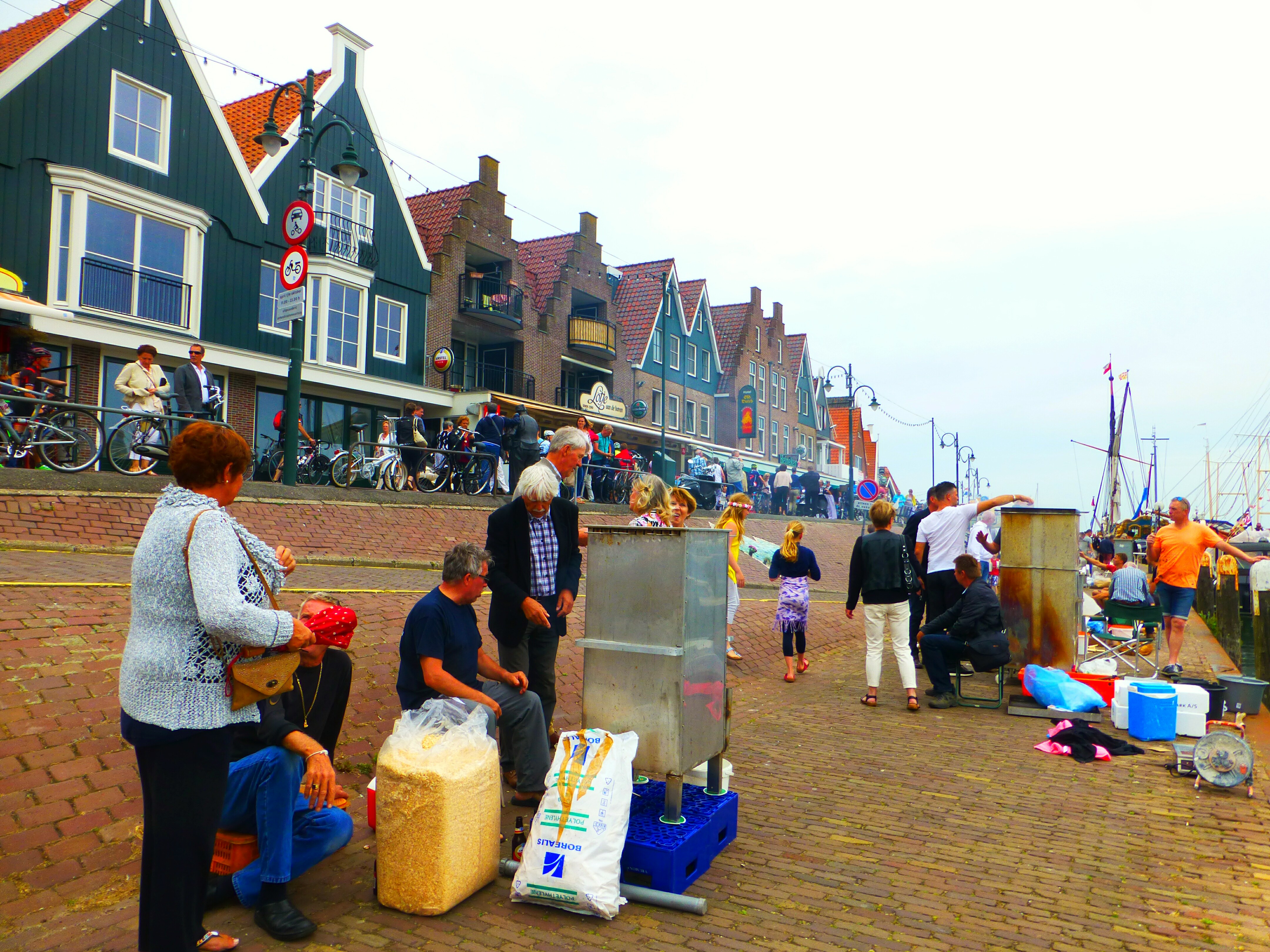 Volendam harbour Volendam Netherlands