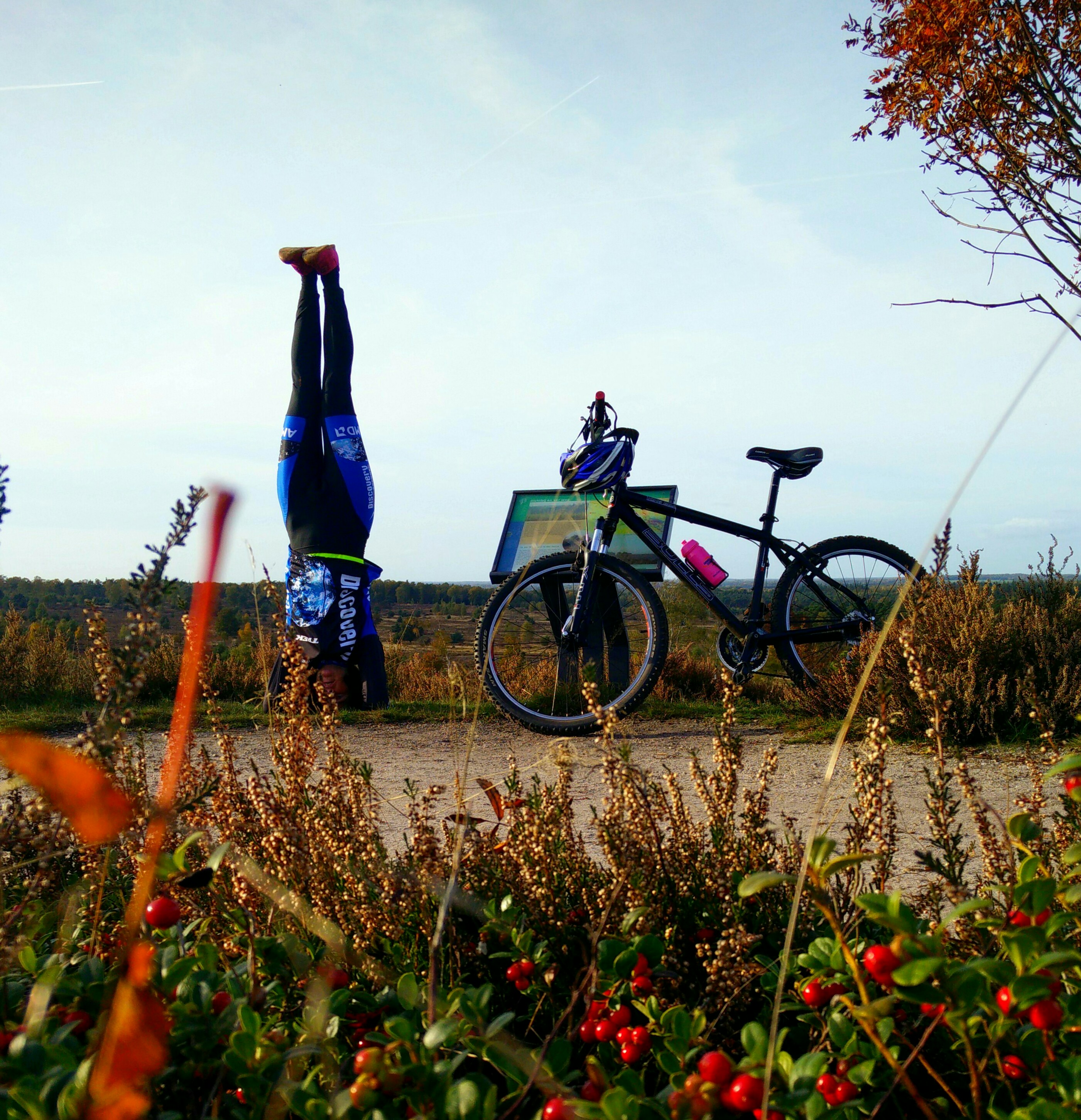 Mountainbiking Yoga