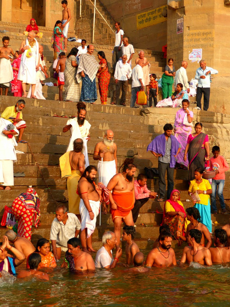 Morning ritual at Varanasi