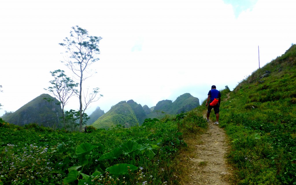 Walking Up Osmena Peak