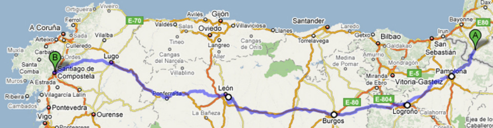 My Challenge, The Camino Frances 2016