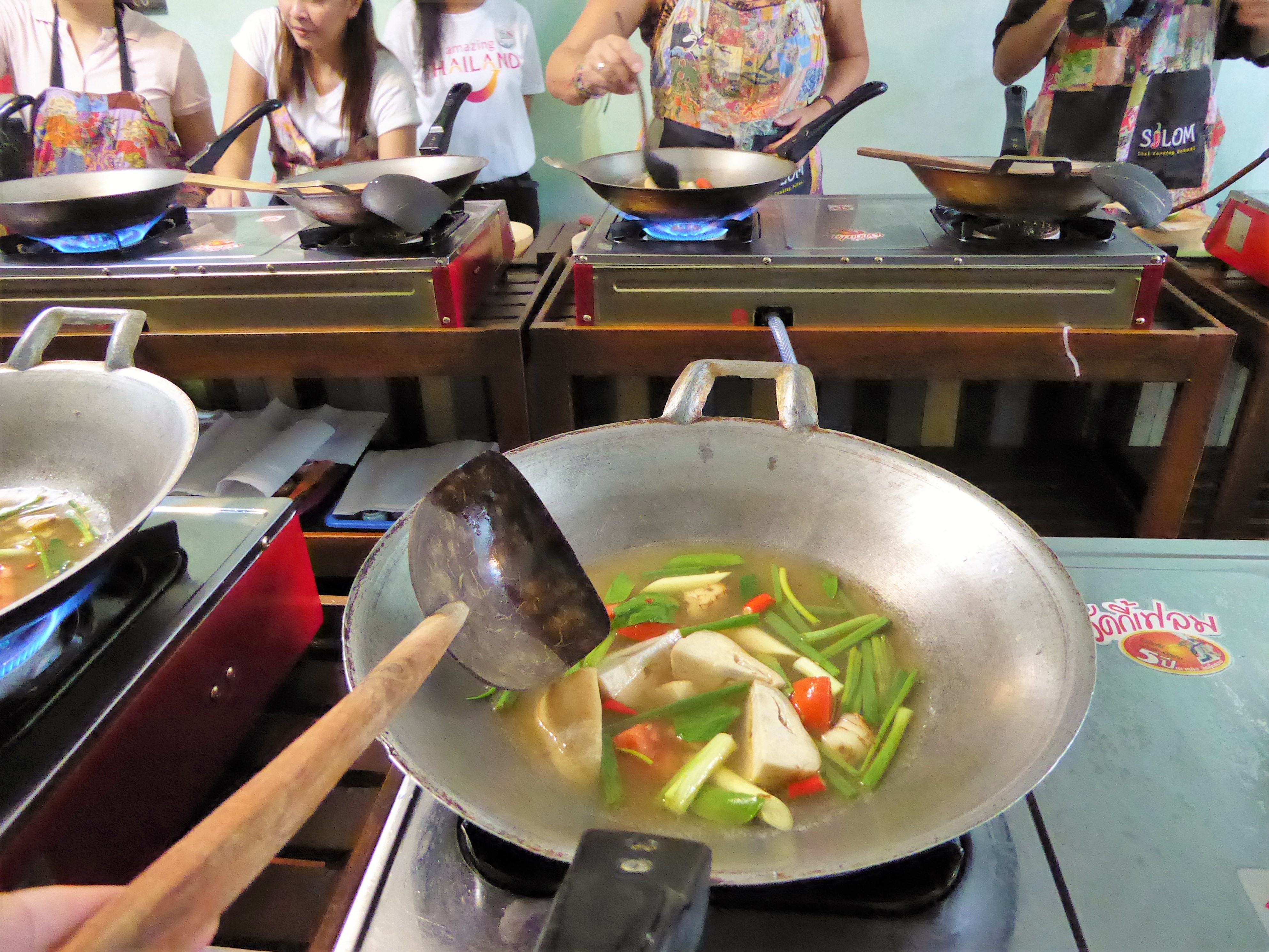 Kookles bij Silom Cookingschool, Bangkok