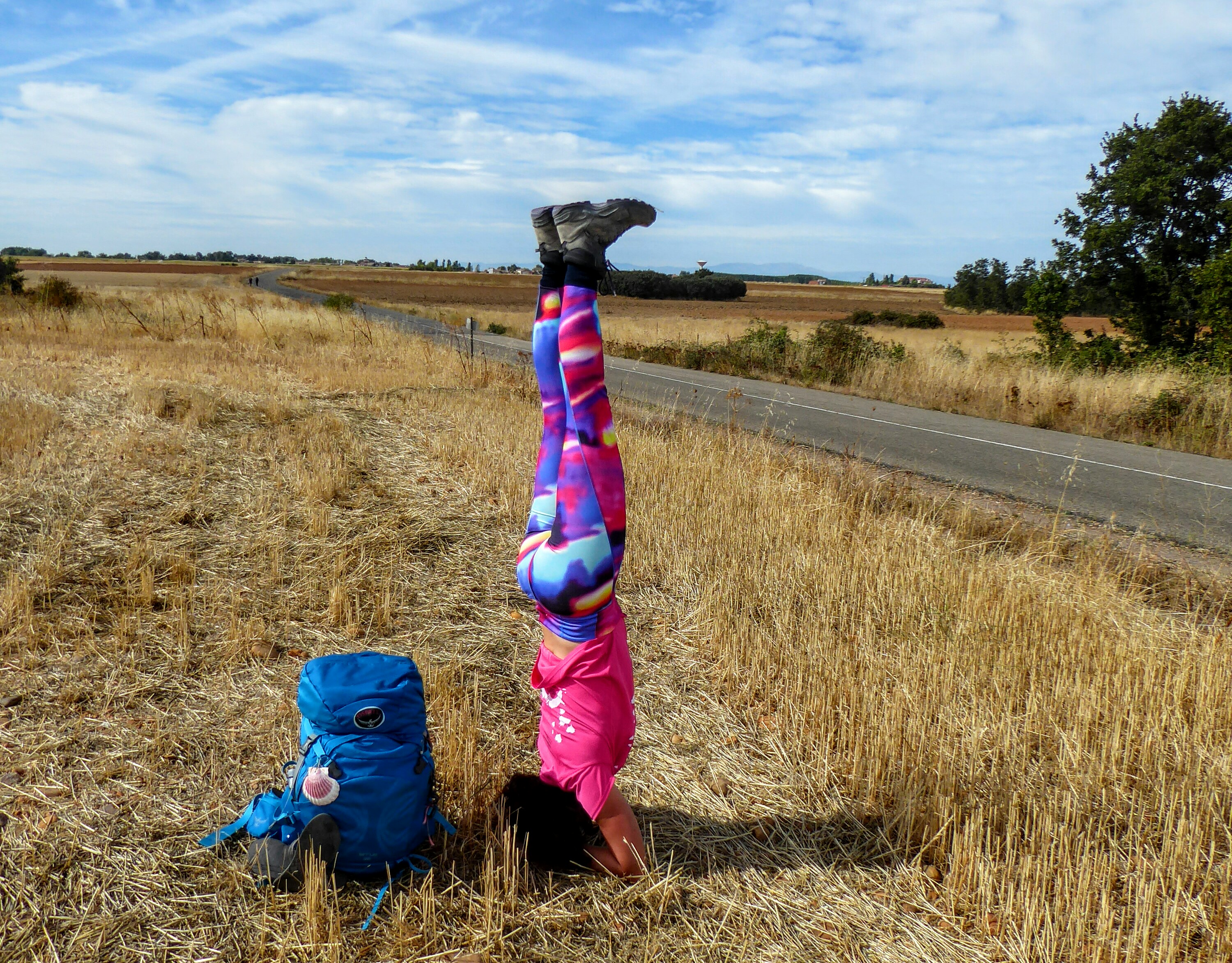 Yogaposes on the Camino