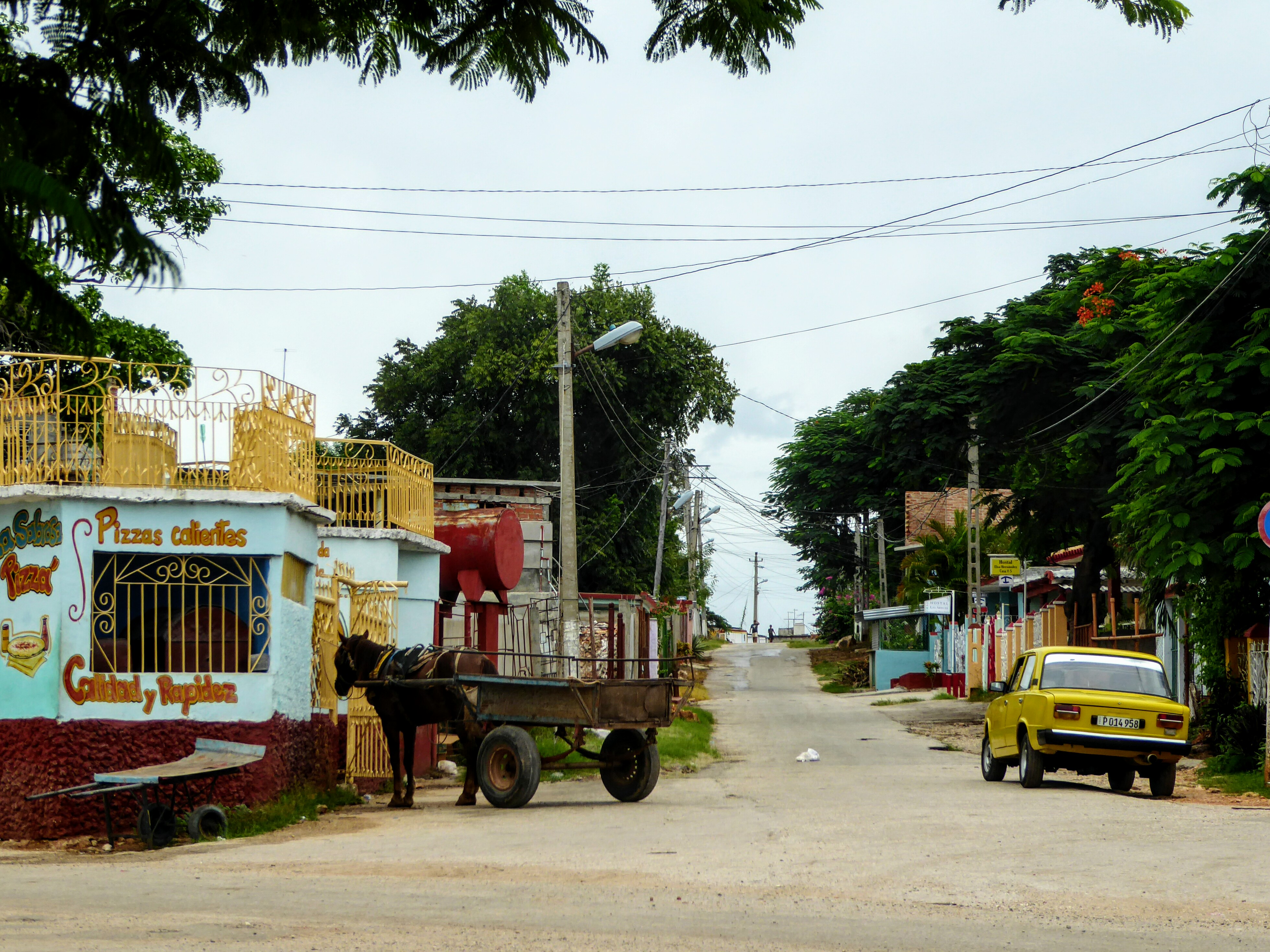 Fietsen bij Trinidad