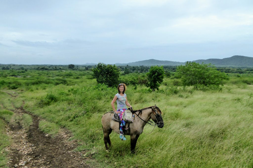 Horseback riding in Topes de Collantes