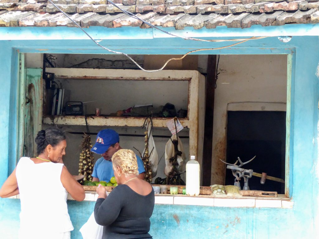 Walking in colourful Trinidad