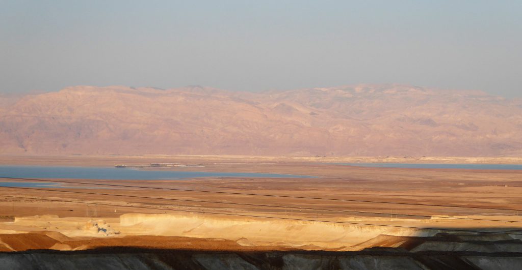 Floating in the Dead Sea - Ein Bokek, Israel(1)