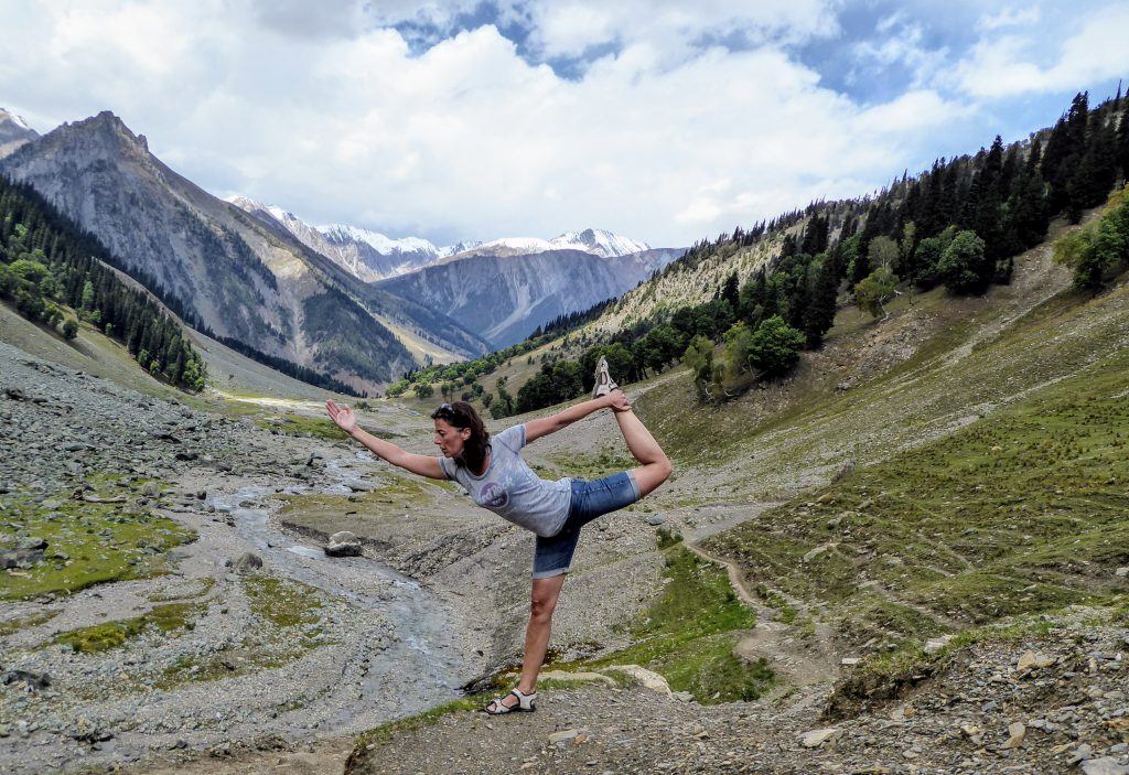 Yoga Pose while Travelling - Favorite Yoga Pictures from Around the World -  Safe and Healthy Travel